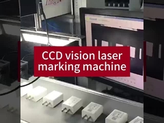 Chargerkoppen voor batchmarkering met visueel automatisch positionerende lasermarkeringsmachine