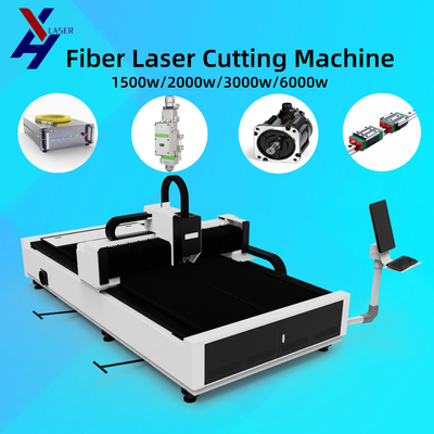 4020 2000W High Precision Fiber Laser Cutting Machine met Raytools Laser Head