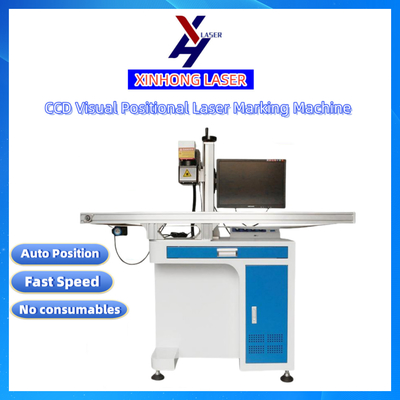 CCD Vision Positioning Laser Marking Machine 100W Automatische detectie