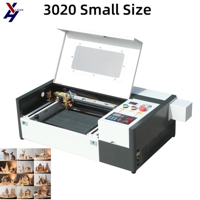 3020 Mini CO2 laser snijmachine laser cutter 40W 50W gravure machine