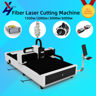2025 1530 1500W 3000W CNC-vezellasersnijmachine Lasersnijmachine roestvrij staal metaal