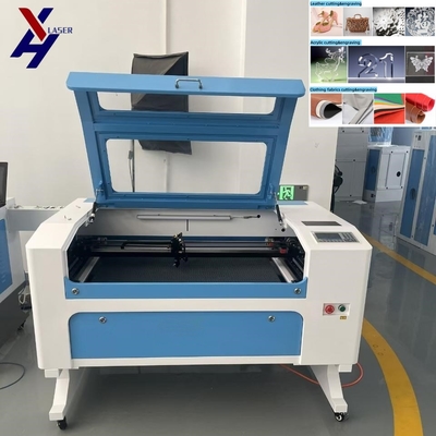 Gunstig korting 3D 80W 100W 4060 CO2 lasergraver voor glas / hout / leer