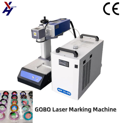 5W 10W Gobos High Precision UV Laser Markering Machine UV Laser Marker