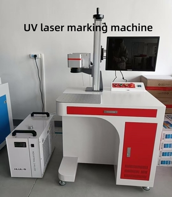 High Precision 3W 5W 10W UV Laser Engraver voor het printen van glas-plastic logo's