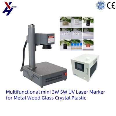 Effectieve Mini UV Lasergraveermachine Voor Het Graveren Van Patronen Op Diverse Materialen Persoonlijk Of Klein Bedrijf