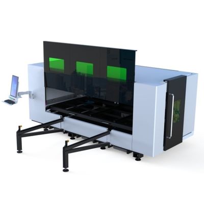High Power Side Pull 6000W 3015LS Metaalplaat Fiber Laser Snijmachine
