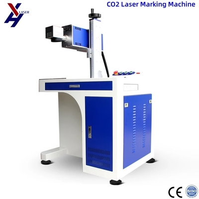 CO2 Lasermarker Digitaal 30W 40W Lasermarkeermachine voor Hout Bamboe Rubber