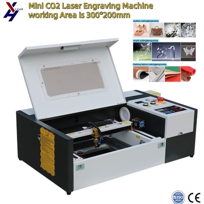 Goedkope 3020 40W 50W CNC Lasersnijmachine voor Hout Papier Leer Acryl