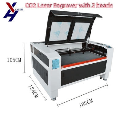 9060 1610 Single Double Head Laser Engraving Cutting Machine 130W 150W