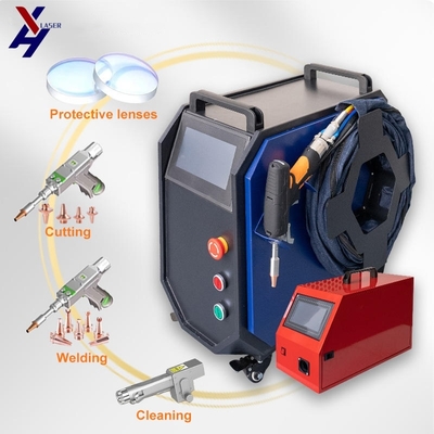 Raycus / Max Optioneel vezellasersweismachine 1500W Draagbare luchtkoeling Handheld