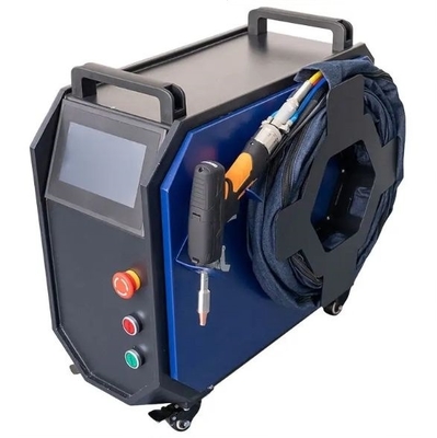 Luchtgekoelde Handheld Fiber Laser Lasapparaat voor Roestvrijstalen Kantoormeubilair