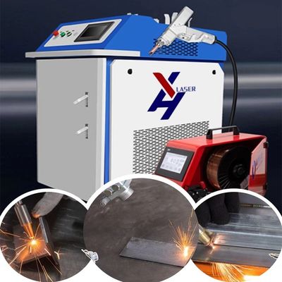 Eenvoudig te bedienen laserlasser 1000W 2000W 3000W met lassen, reinigen en snijden voor metaal