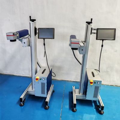 Fiber Laser Draadmarkeermachine Lasercodeermachine Voor Productielijn En Kleinbedrijf Met 30W 50W 100W