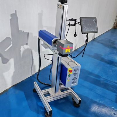 Precisie Lasercodering On the Fly Verhoogt Snelheid Efficiëntie Vliegende Markeer Machine